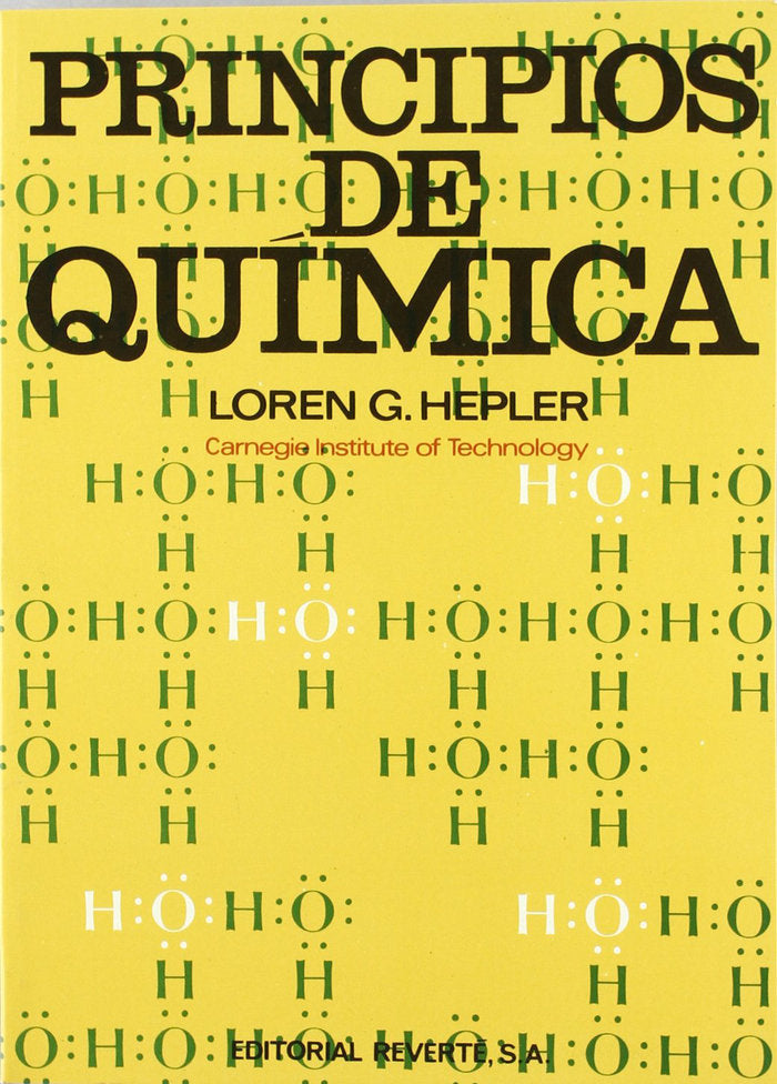 Principios de química, de Hepler, Loren G. | portada del libro