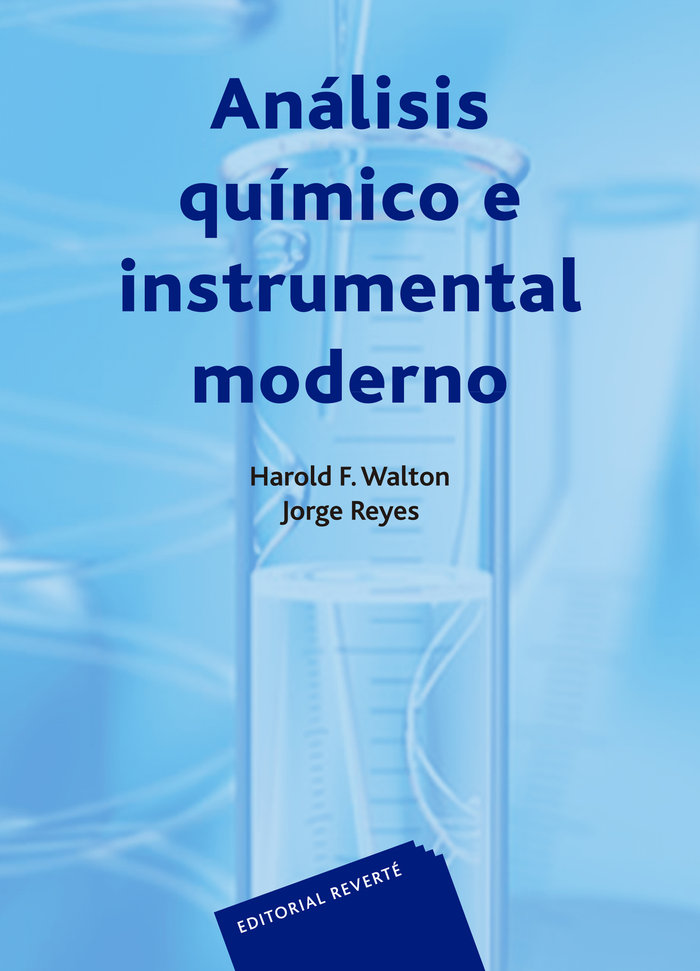 Análisis químico e instrumental moderno, de Walton, Harnold Frederic | portada del libro