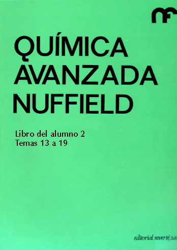 QUIMICA AVANZADA/ALUMNO-2, de NUFFIELD FOUNDATION | portada del libro