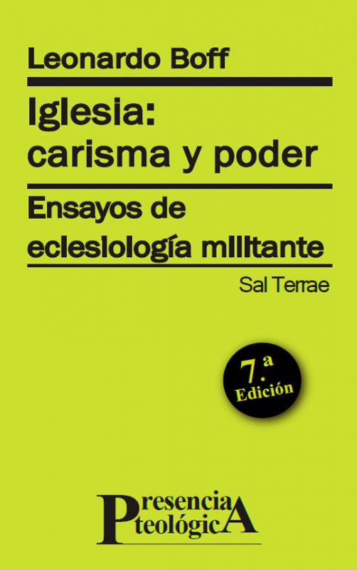 Iglesia, de Boff, Leonardo | portada del libro
