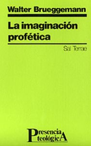 028 - La imaginación profética, de BRUEGGEMANN, WALTER | portada del libro