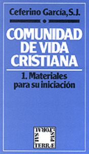 Comunidad de Vida Cristiana. 1, de García Rodríguez, Ceferino | portada del libro