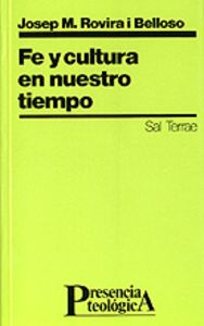 046 - Fe y cultura en nuestro tiempo, de ROVIRA I BELLOSO | portada del libro
