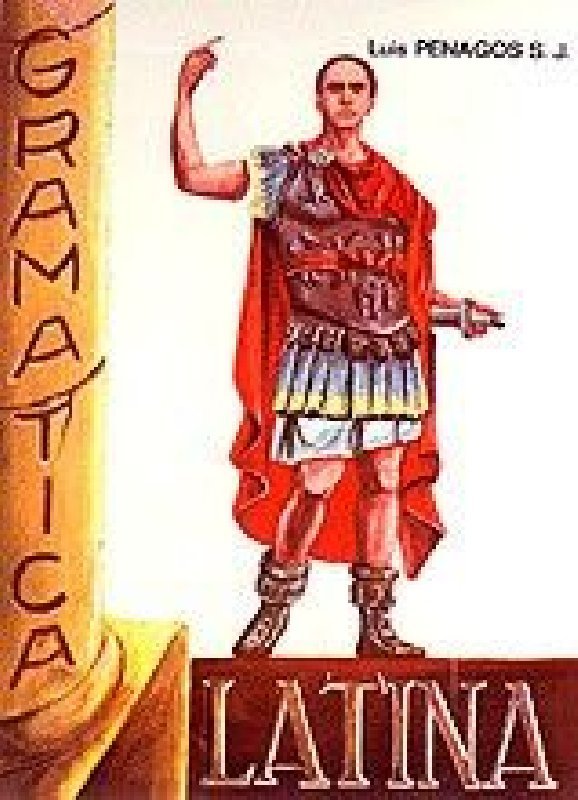 Gramática latina, de Penagos, Luis | portada del libro