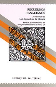 007 - Recuerdos ignacianos. Memorial del P. Luis González de Cámara, de HERNANDEZ | portada del libro