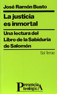 069 - La justicia es inmortal, de BUSTO | portada del libro