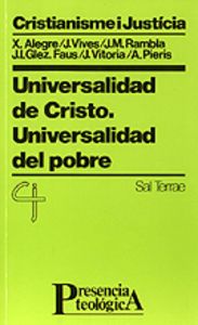 082 - Universalidad de Cristo. Universalidad del pobre, de CRISTIANISME I JUSTICIA | portada del libro