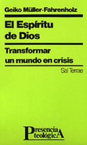 El espíritu de Dios, de Müller-Fahrenholz, Geiko | portada del libro