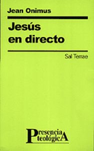 Jesús en directo, de Onimus, Jean | portada del libro