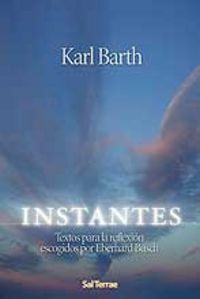 Instantes, de Barth, Karl | portada del libro