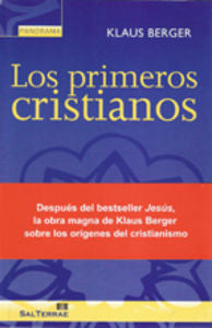 Los primeros cristianos, de Berger, Klaus | portada del libro