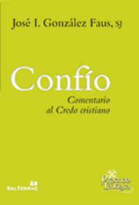 Confío, de González Faus, José Ignacio | portada del libro