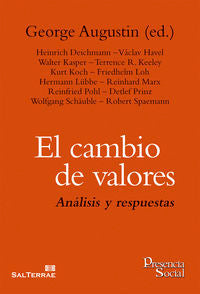 El cambio de valores, de Augustin (ed.), George | portada del libro