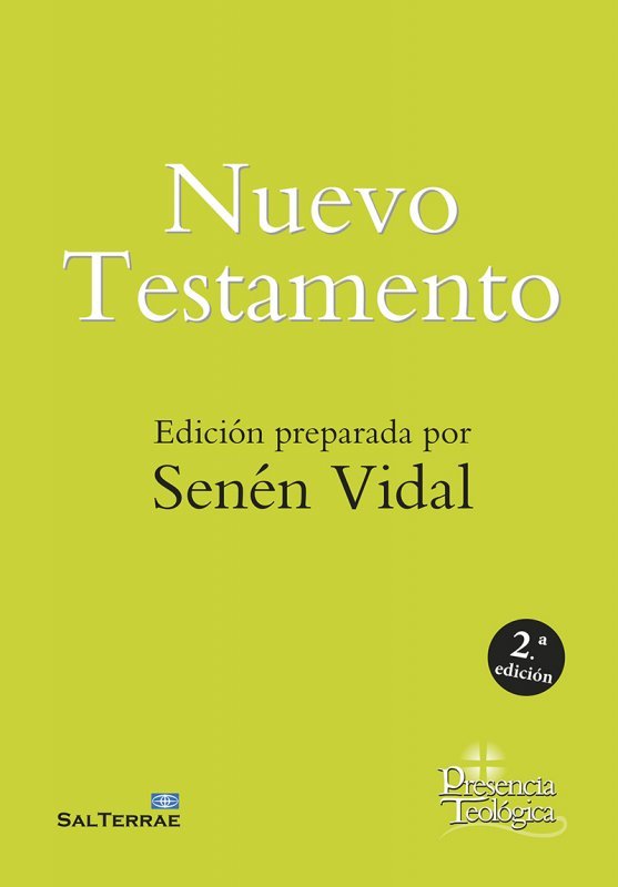 Nuevo Testamento, de Vidal, Senén | portada del libro