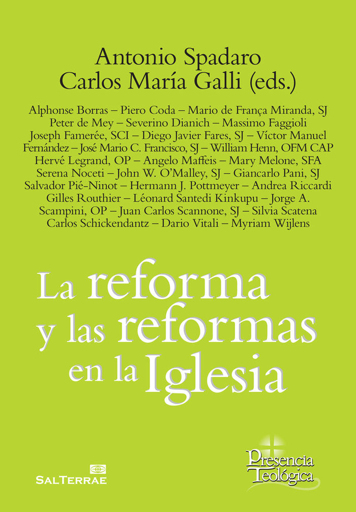 La reforma y las reformas de la iglesia, de Spadaro, Antonio | portada del libro
