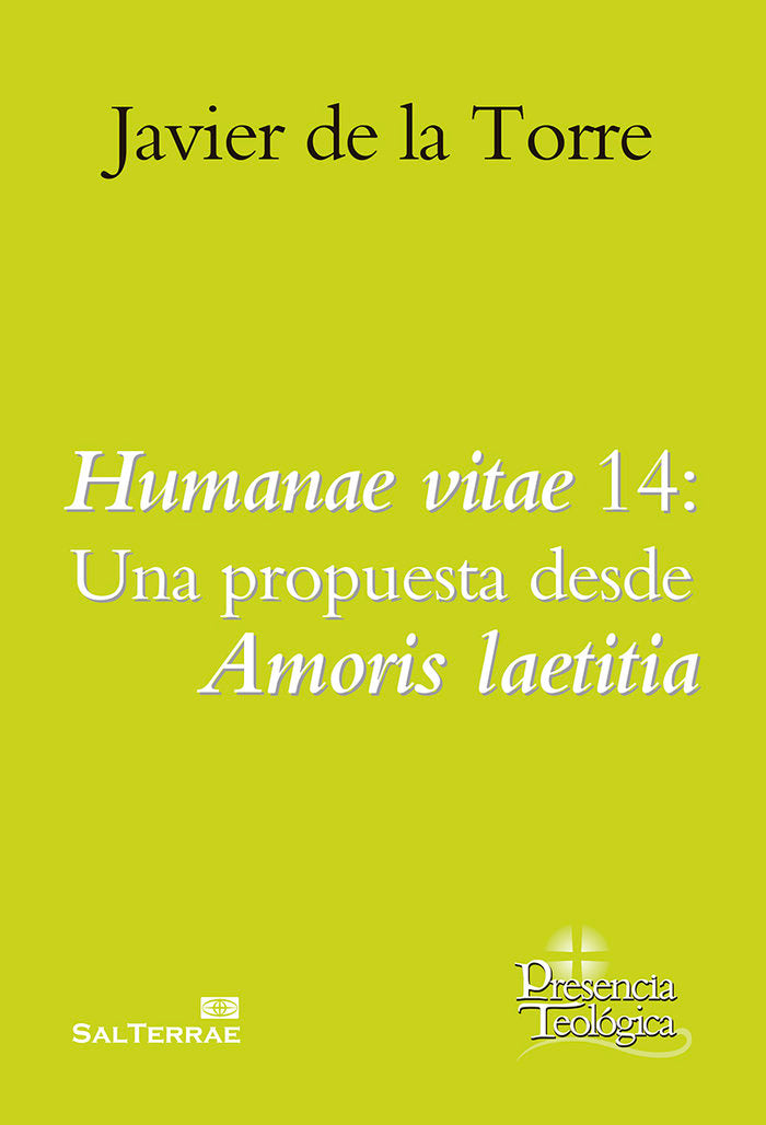 Humanae vitae 14, de De la Torre, Javier | portada del libro