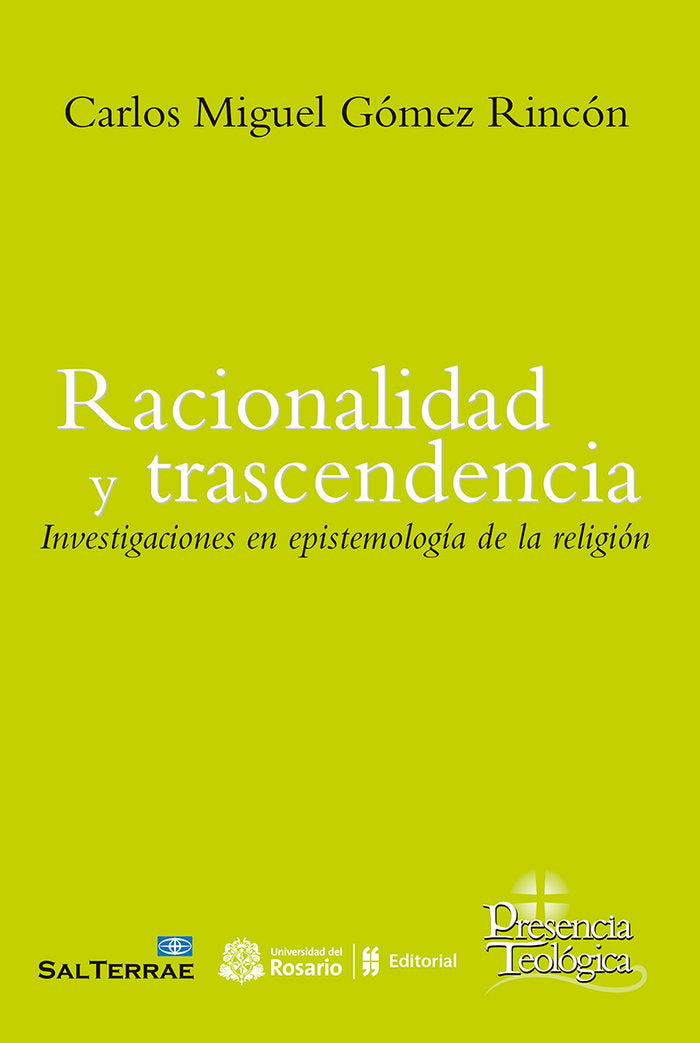 Racionalidad y trascendencia, de Gómez Rincón, Carlos Miguel | portada del libro