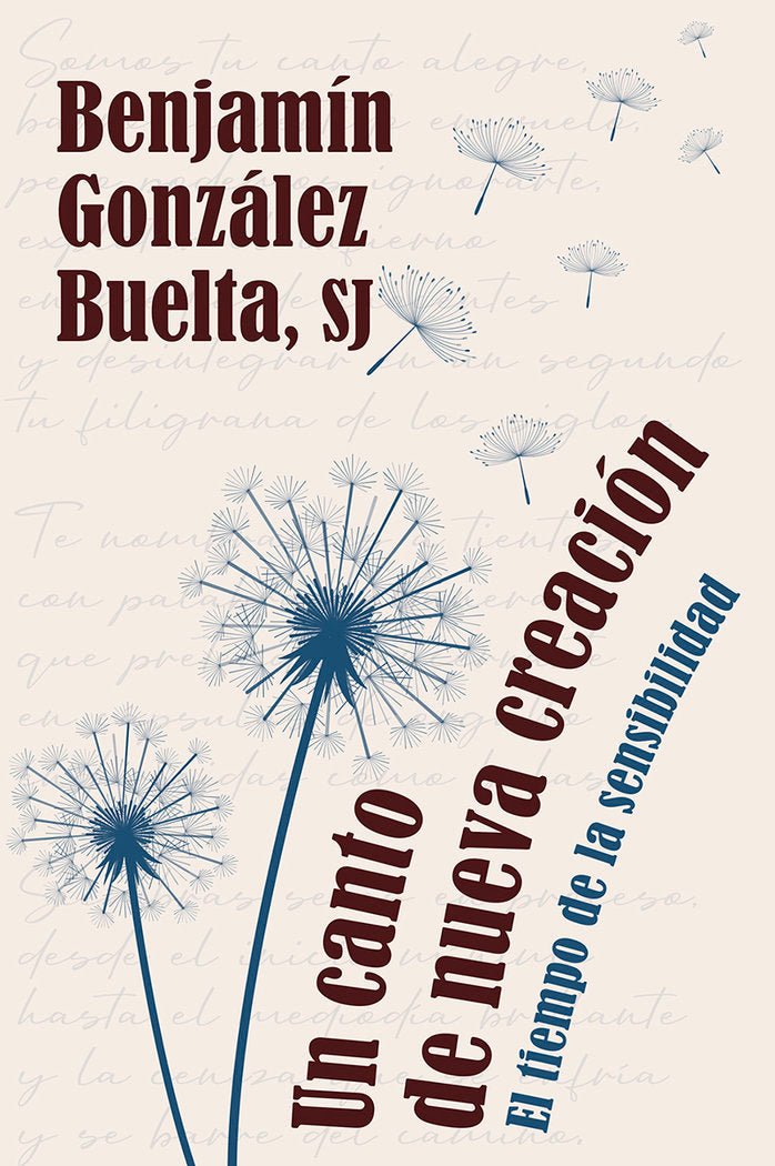 UN CANTO DE NUEVA CREACION, de BENJAMIN GONZALEZ BUELTA SJ | portada del libro