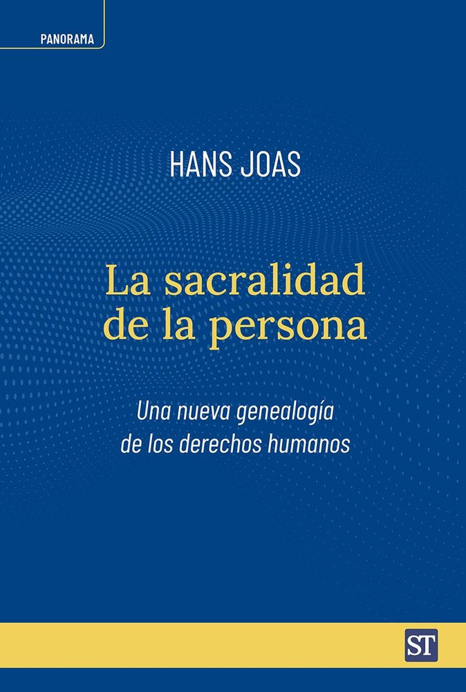 SACRALIDAD DE LA PERSONA, LA, de HANS JOAS | portada del libro