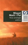 NOVA ANTOLOGIA POETICA, de MARTI I POL | portada del libro