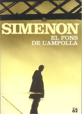 El fons de l'ampolla, de Simenon | portada del libro