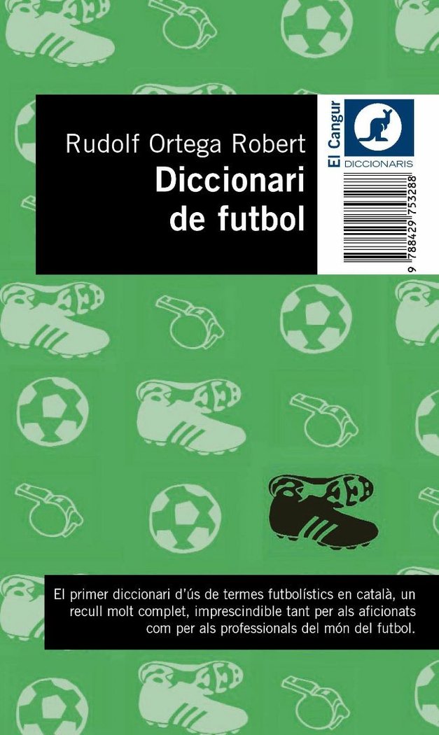 DICCIONARI DE FUTBOL, de ORTEGA I ROBERT, RUDOLF | portada del libro