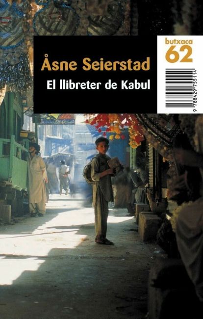 EL LLIBRETER DE KABUL, de SEIERSTAD | portada del libro