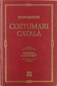 Costumari català., de Amades Gelats | portada del libro