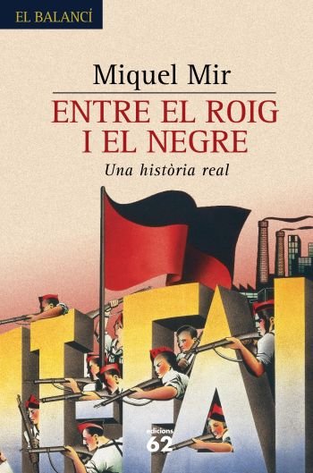 Entre el roig i el negre., de Mir Serra | portada del libro
