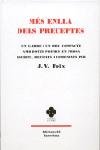 Més enllà dels preceptes., de Foix i Mas | portada del libro