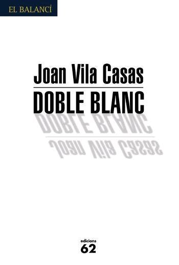 Doble blanc, de Vila Casas | portada del libro