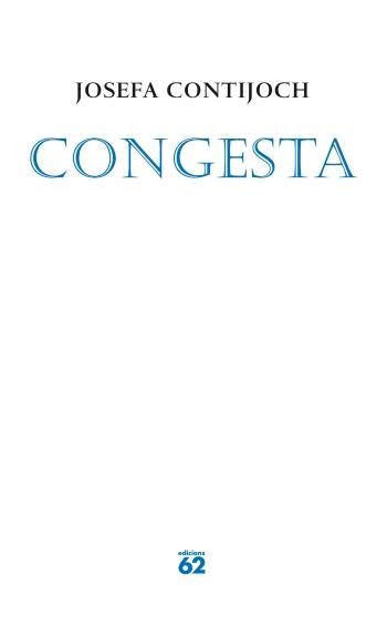 Congesta, de Contijoch Pratdesaba | portada del libro