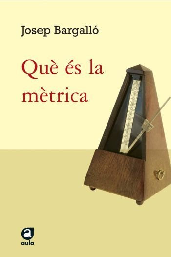 Què és la mètrica., de Bargalló Valls, Josep | portada del libro