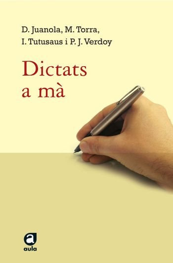 Dictats a mà, de Torra Puigdellívol | portada del libro