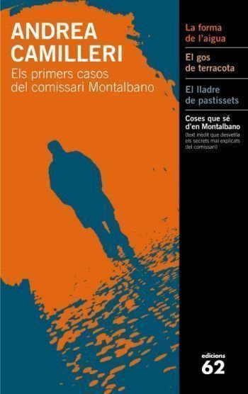 Els primers casos del comissari Montalbano., de Camilleri | portada del libro