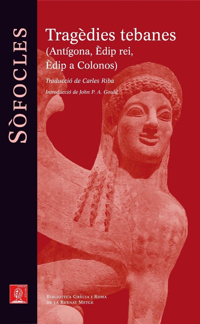 Tragèdies tebanes., de Sófocles | portada del libro