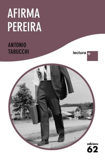 Afirma Pereira, de Tabucchi | portada del libro