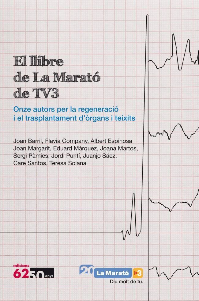 El llibre de La Marató de TV3, de Flavia Companys#Barril Cuxart | portada del libro