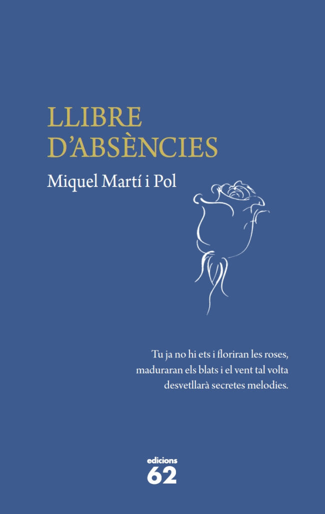 LLIBRE D'ABSENCIES, de MARTI I POL, MIQUEL | portada del libro