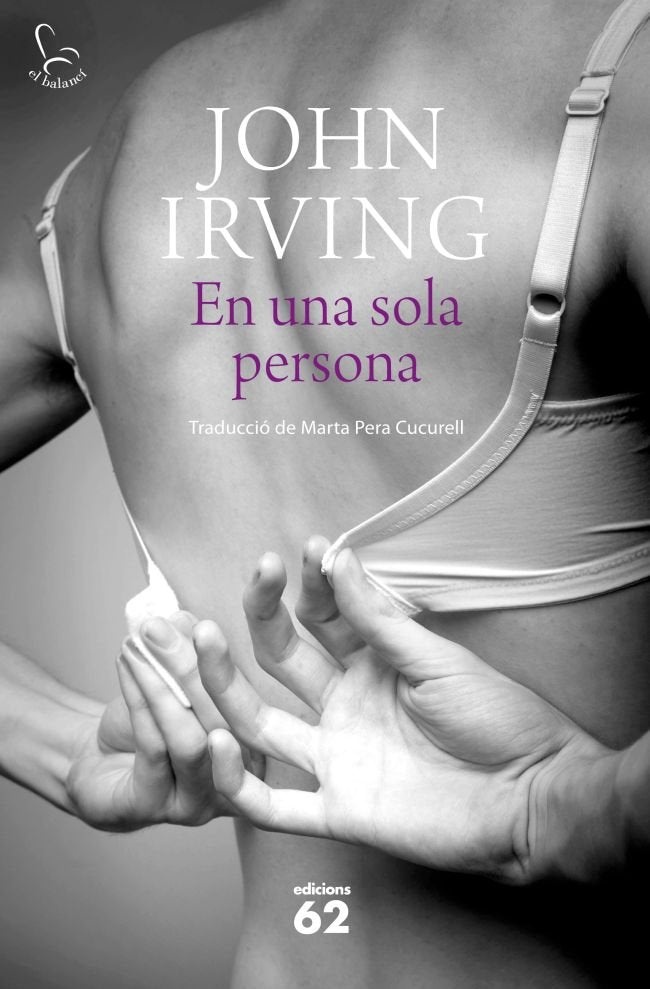En una sola persona, de Irving, John | portada del libro