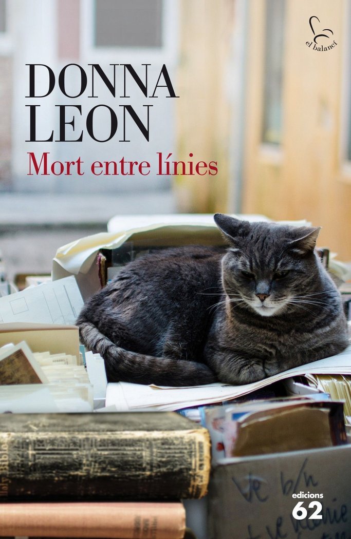 Mort entre línies, de Leon | portada del libro
