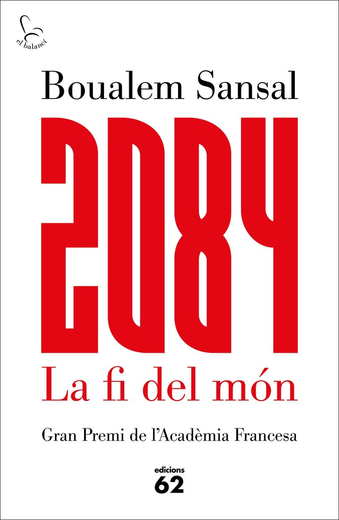 2084 La fi del món, de Sansal | portada del libro