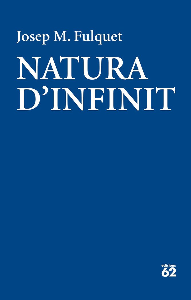 Natura d'infinit, de Fulquet, Josep Maria | portada del libro