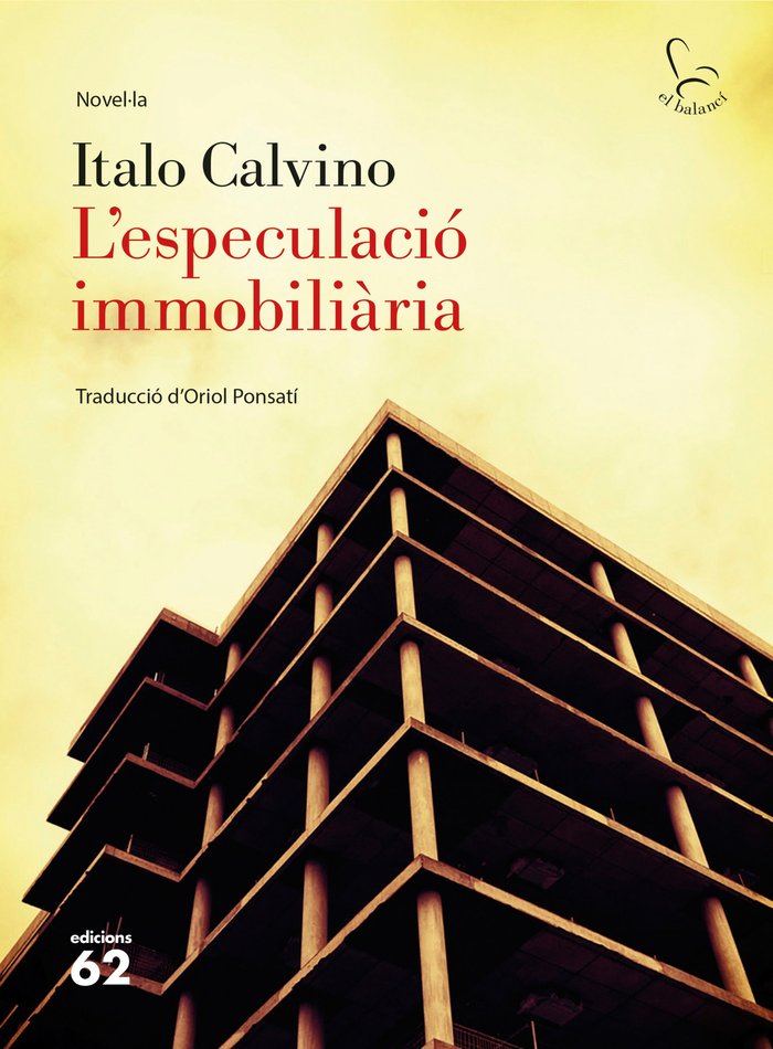 L'especulació immobiliària, de Calvino, Italo | portada del libro