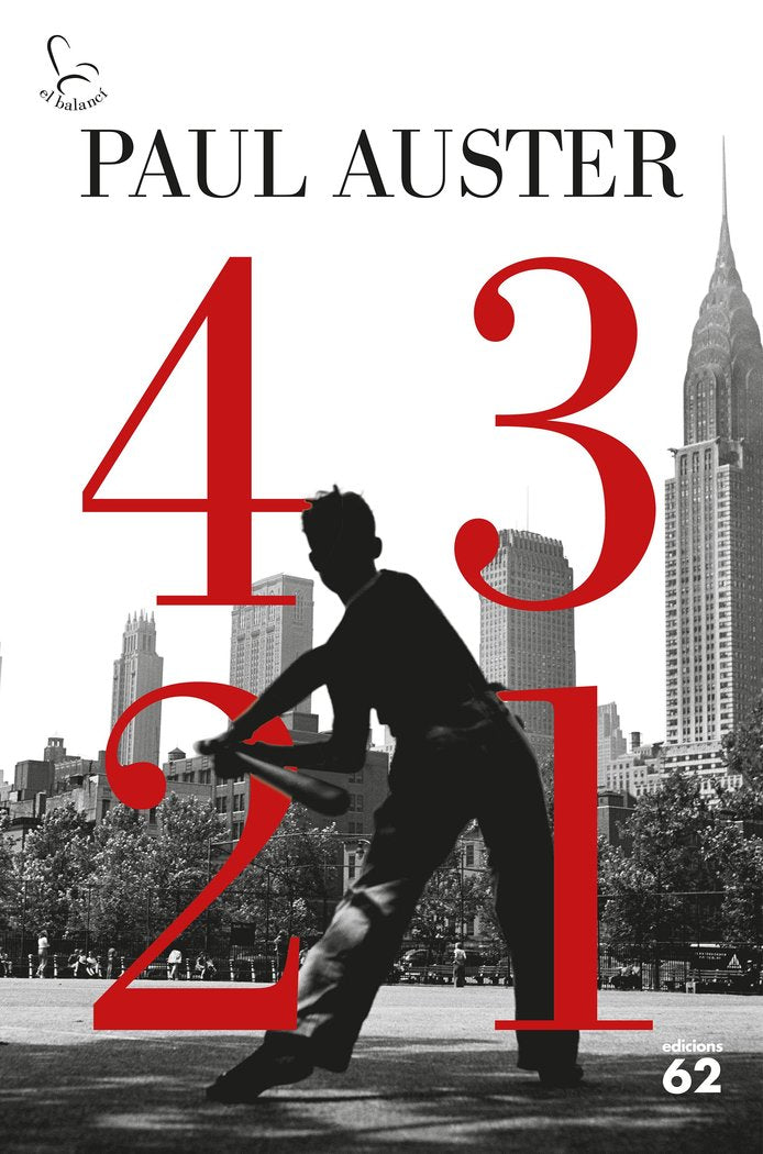 4 3 2 1, de Auster, Paul | portada del libro