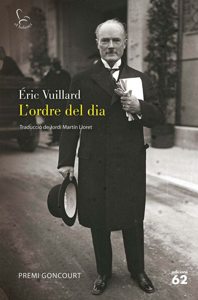 L'ordre del dia, de Vuillard, Éric | portada del libro