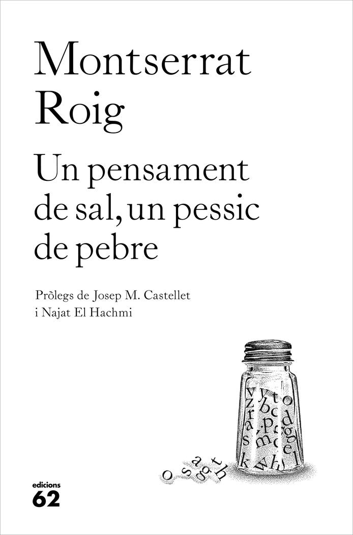 Un pensament de sal, un pessic de pebre, de Roig, Montserrat | portada del libro