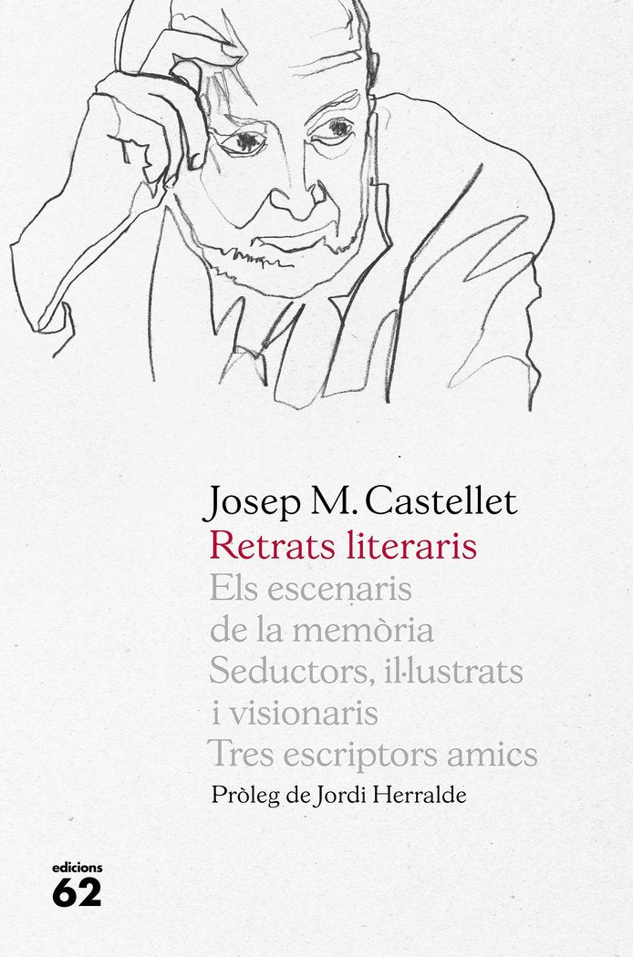 RETRATS LITERARIS, de CASTELLET, JOSEP MARIA | portada del libro