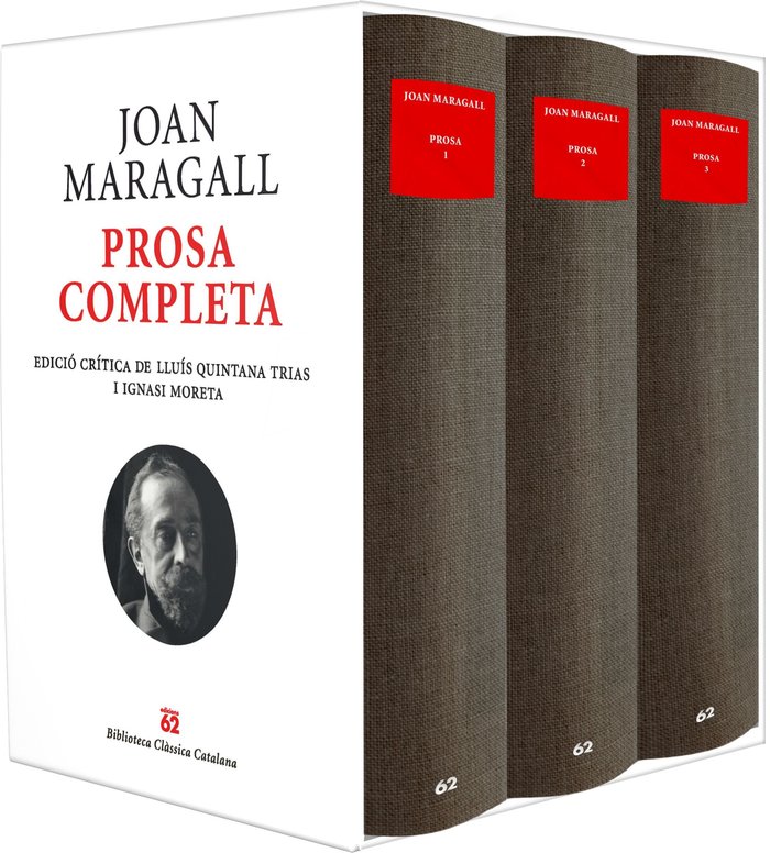 ESTOIG PROSA 1, 2 I 3 DE JOAN MARAGALL, de MARAGALL, JOAN | portada del libro