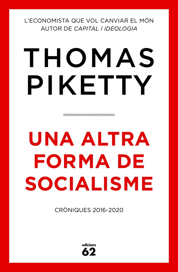 Una altra forma de socialisme, de Piketty, Thomas | portada del libro